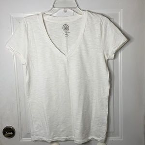 Short sleeve v neck tshirt
